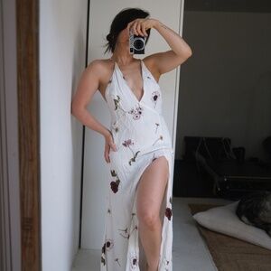 Reformation floral sun dress